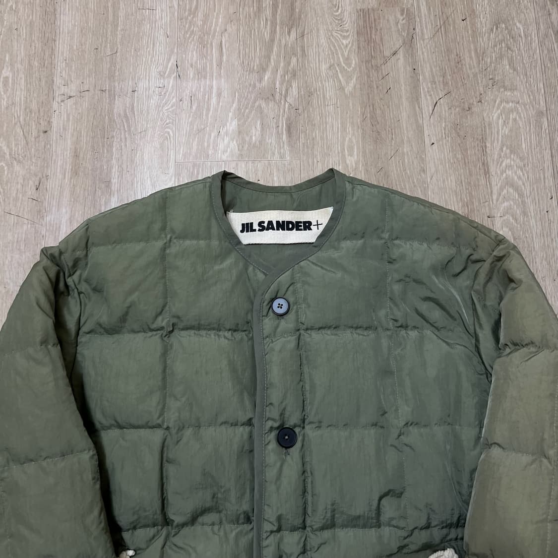 질샌더 나일론 캔버스 덕다운 패딩 S 상품이미지2