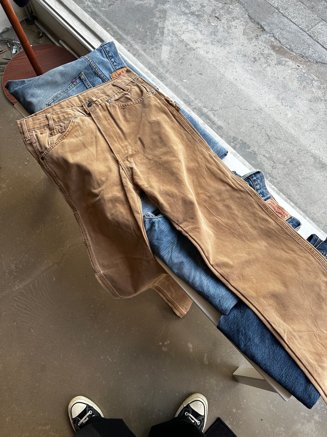 디키즈 브라운 카펜터 워크팬츠  상품이미지3