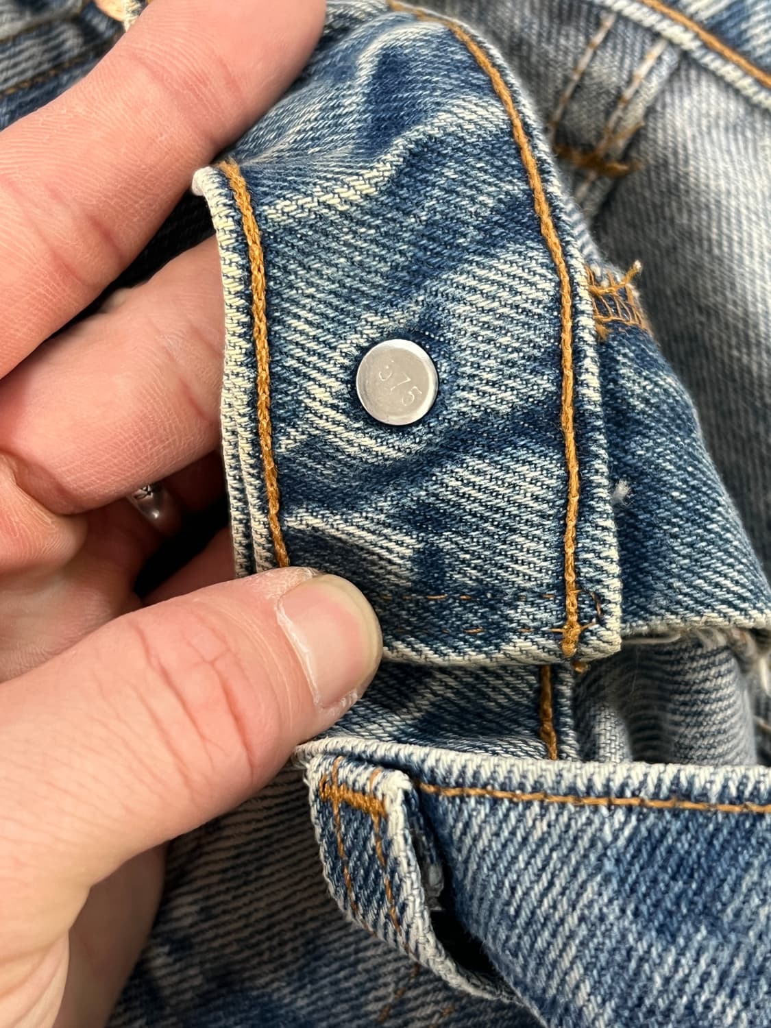 90s USA Levis 리바이스 517 오렌지탭 부츠컷 데님 팬츠 상품이미지8