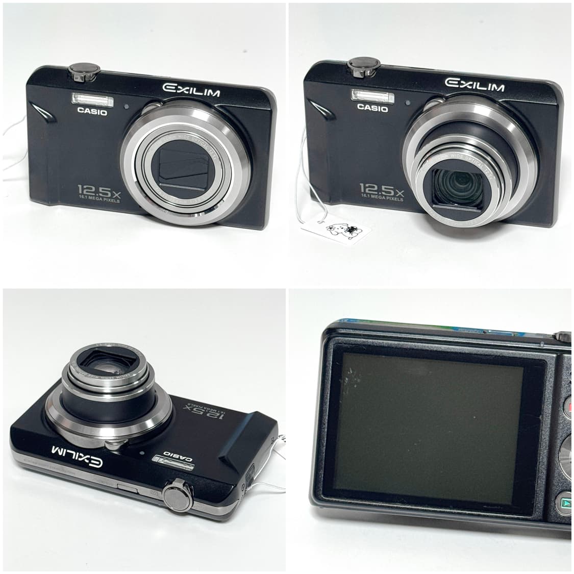 카시오 엑슬림 ZS160 블랙 빈티지디카 상품이미지3