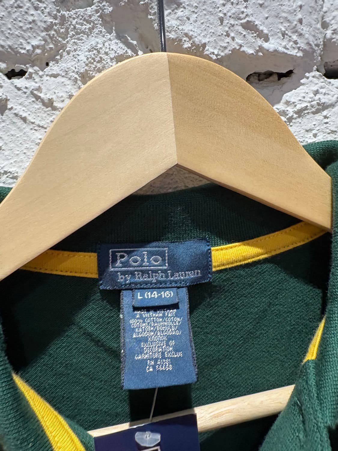 새상품) 폴로 빅포니 프린팅 커스텀 카라반팔티셔츠 상품이미지4