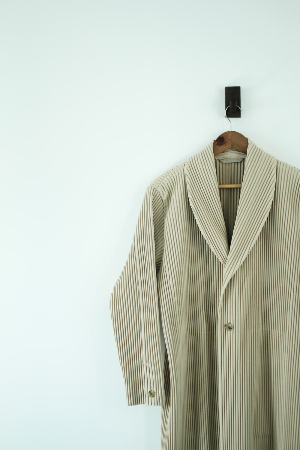 Homme Plisse Beige Coat 상품이미지6