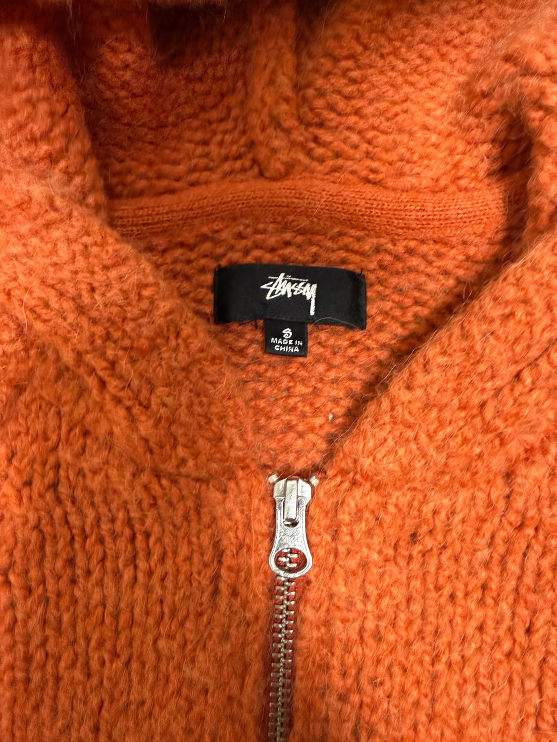 스투시 니트 후드집업 상품이미지3