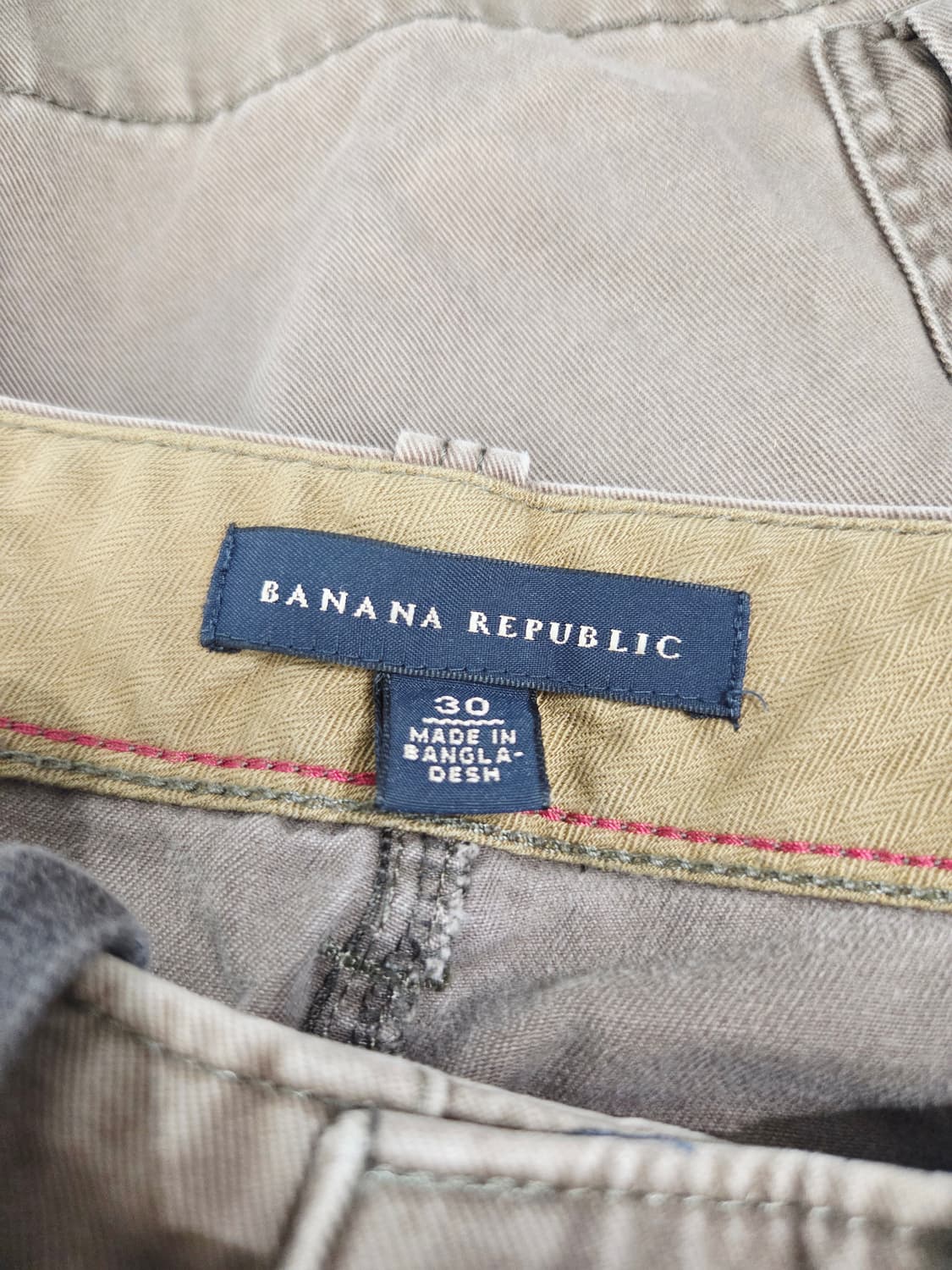 바나나리퍼블릭. 남자 코튼 카코팬츠_30 상품이미지5