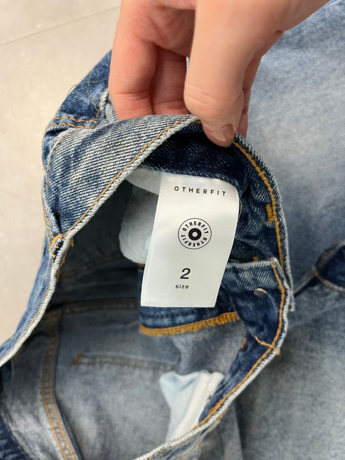 Otherfit 청바지 상품이미지6