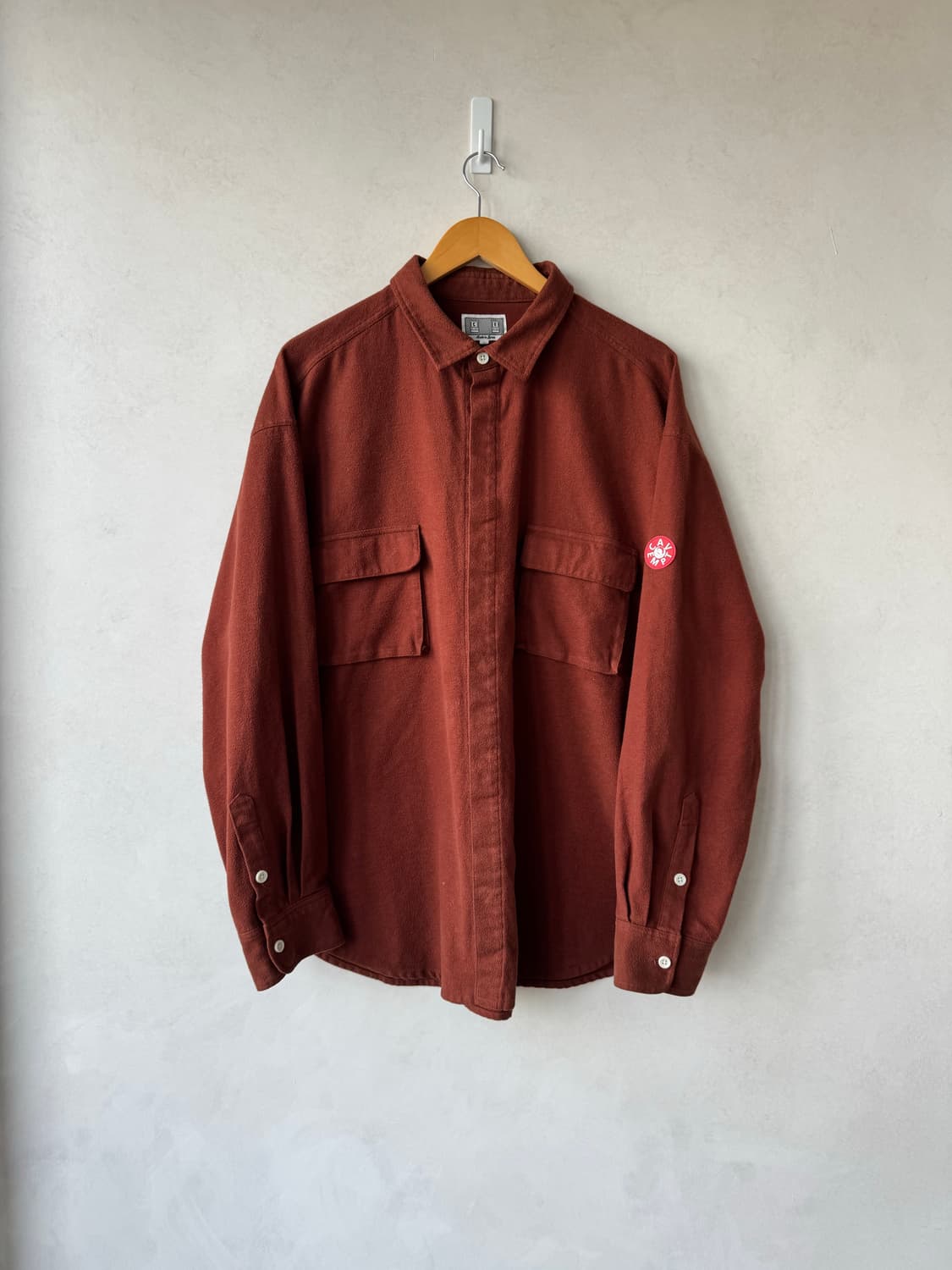 Fw24 카브엠트 플라넬 빅 셔츠 상품이미지1