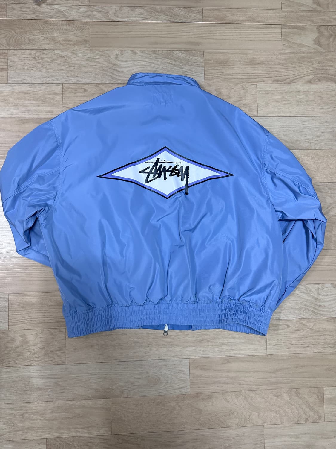 [2XL]스투시 서프 팀 해링턴 자켓 라이트 블루 상품이미지4