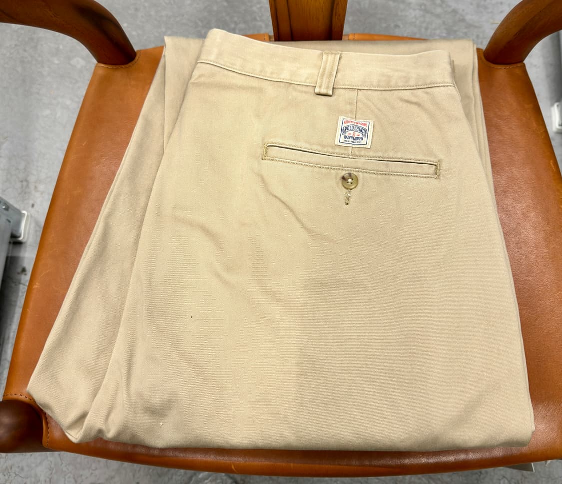 폴로 빅치노 RL 카키 35사이즈 신품 상품이미지6