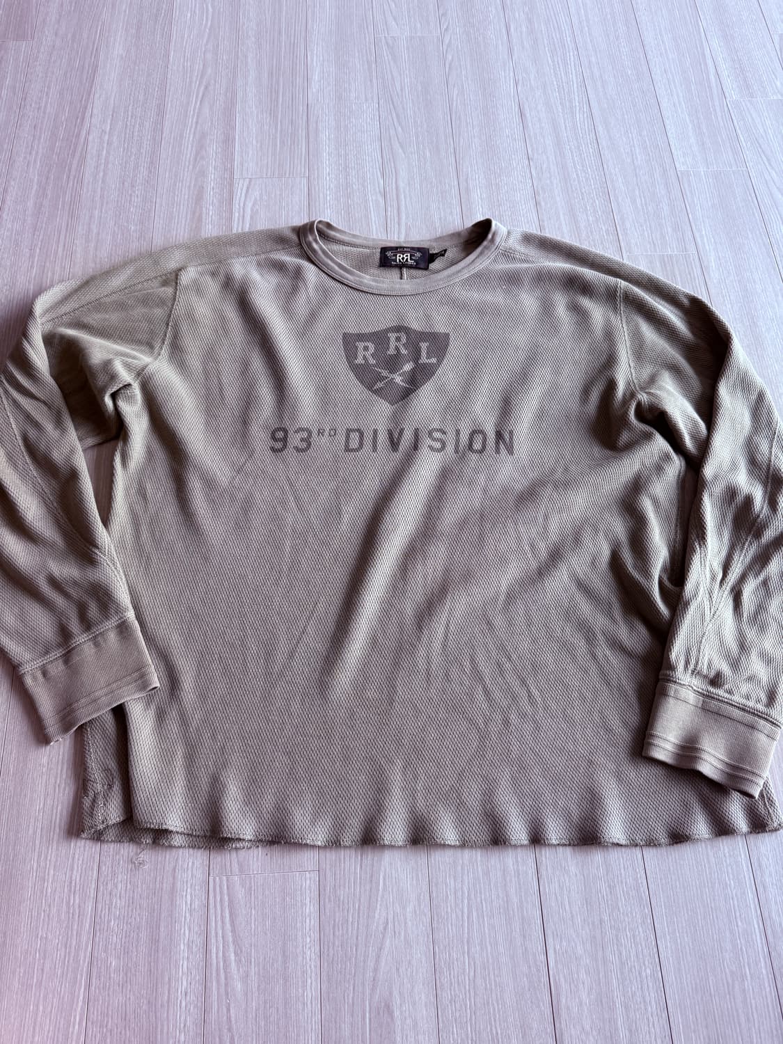 rrl 더블알엘 93rd 와플니트 레어템 xl 상품이미지1