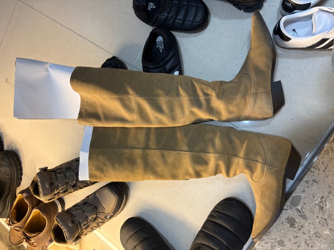 자라 오버사이즈 카우보이 스웨이드 부츠 상품이미지5