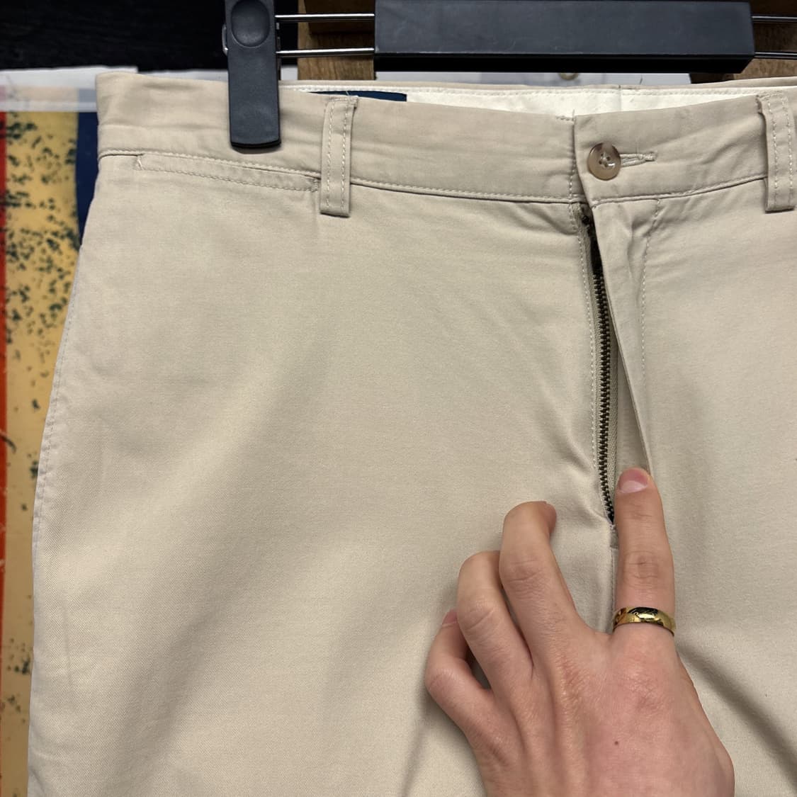 90s 폴로 랄프로렌 커스텀핏 클래식 치노팬츠 코인포켓 N729 상품이미지5