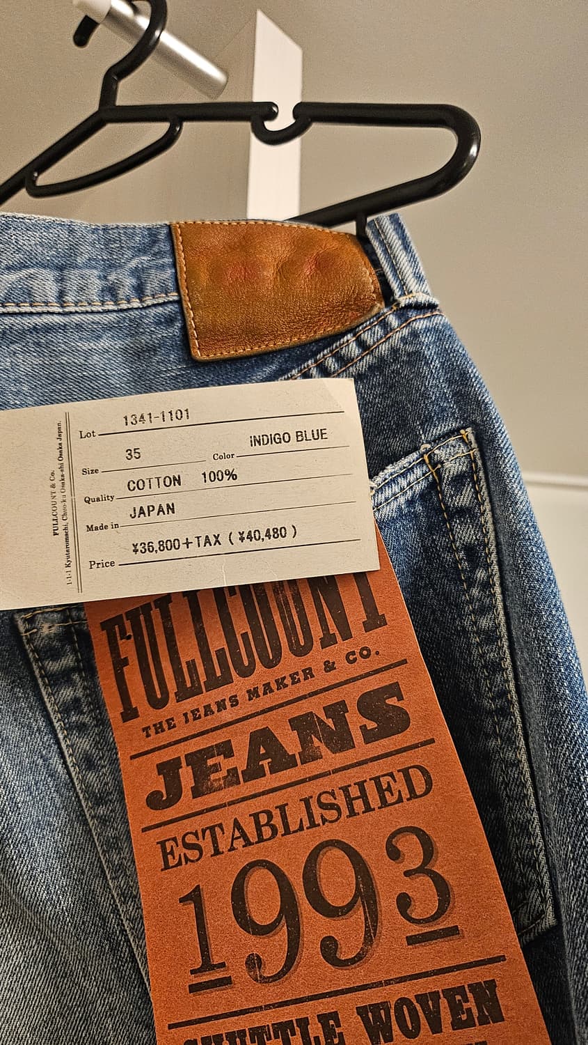 풀카운트 다트포드 1101 35사이즈 레어사이즈 상품이미지1