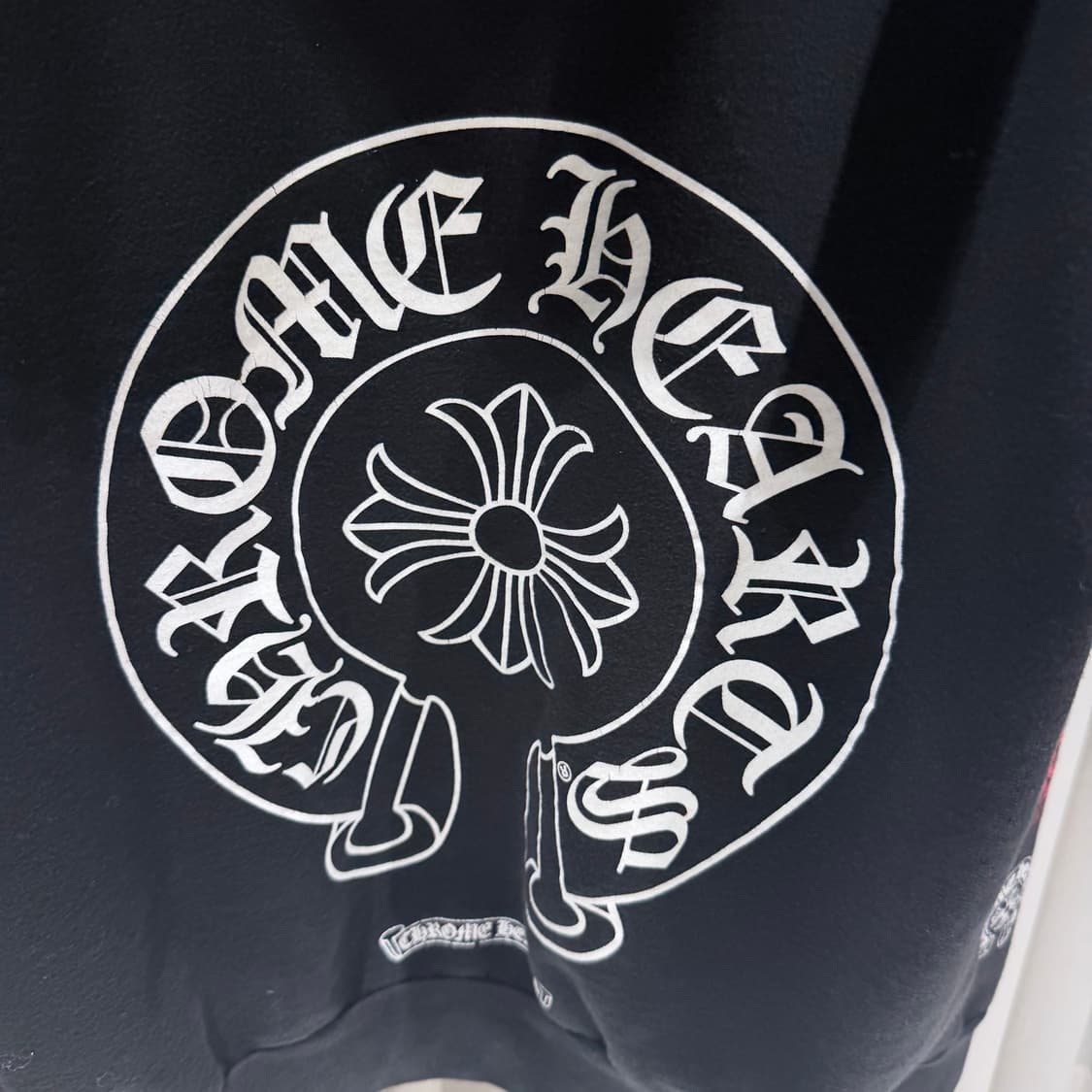 (A/M) / 크롬하츠 멀티 컬러 홀스슈 블랙 후드 집업 상품이미지7