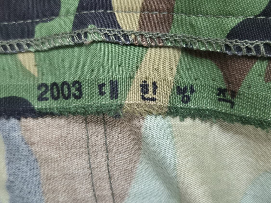 육군 구형 특전사 후기형 동계 전투복 상의 자켓 (M) (미사용품) 상품이미지6