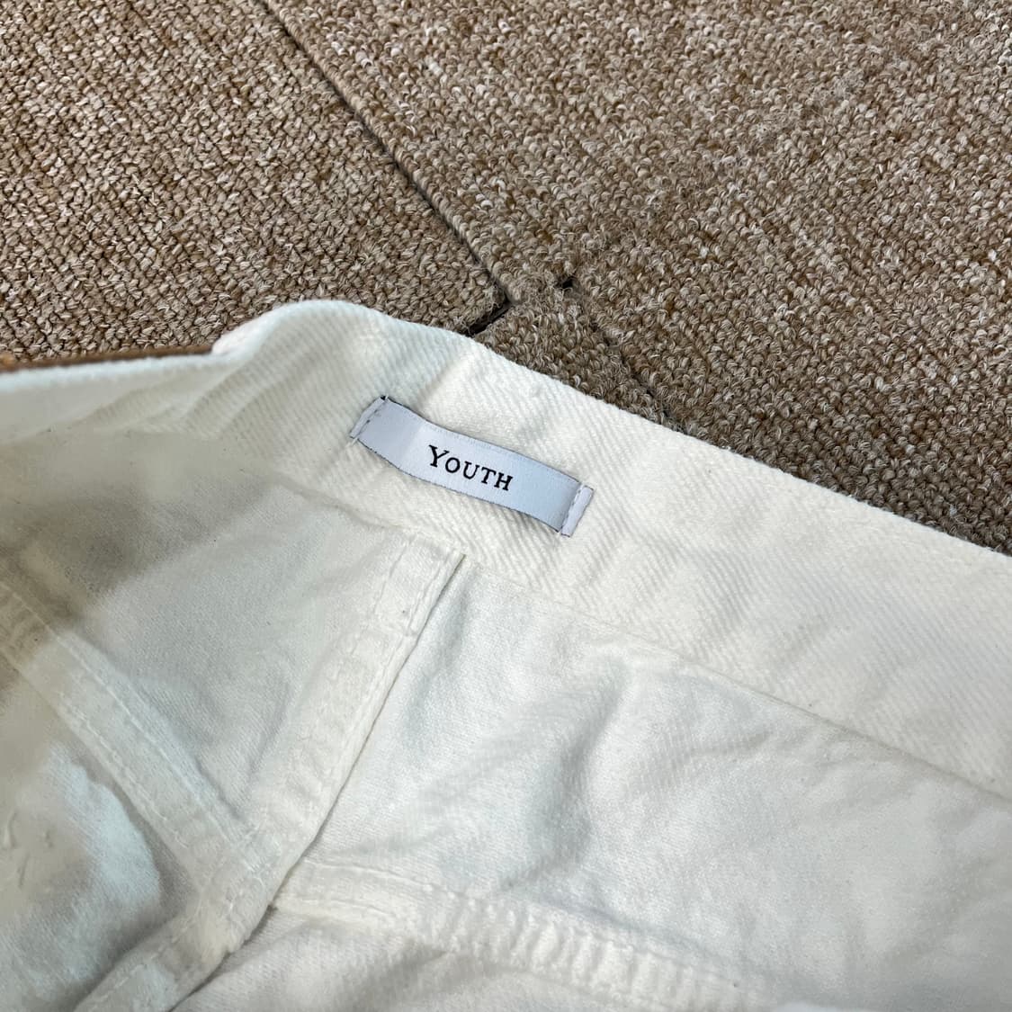  유스 와이드 데님팬츠 상품이미지7