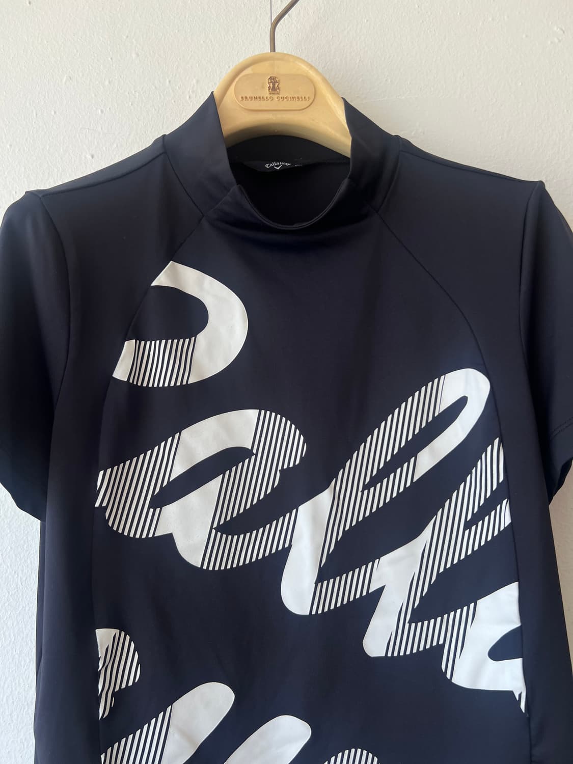 캘러웨이 여성 기능성 하프터틀넥 반팔티셔츠 상품이미지1