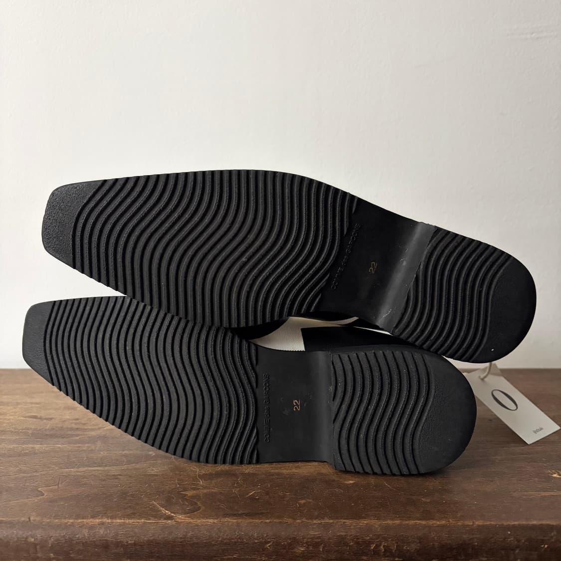 Number Printing Square Toe Shoes 상품이미지9