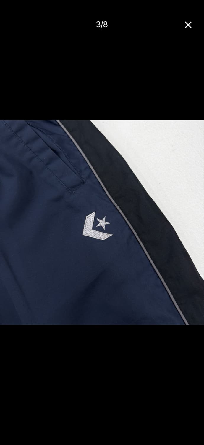 컨버스 제팬 올드스쿨 와이드 사이드라인 바람막이 트랙팬츠 상품이미지2