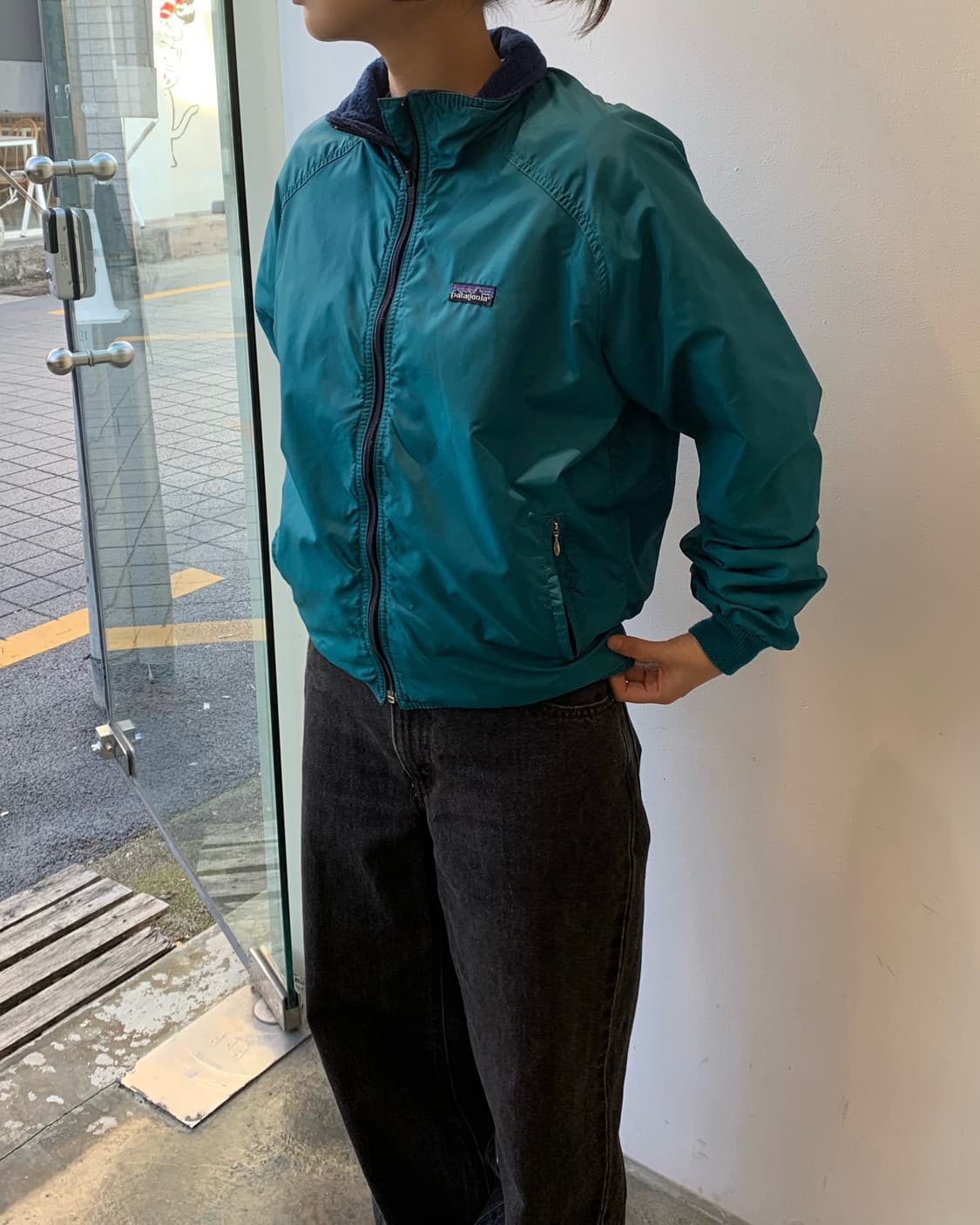 80‘s usa shelled bomber jacket 후루츠패밀리