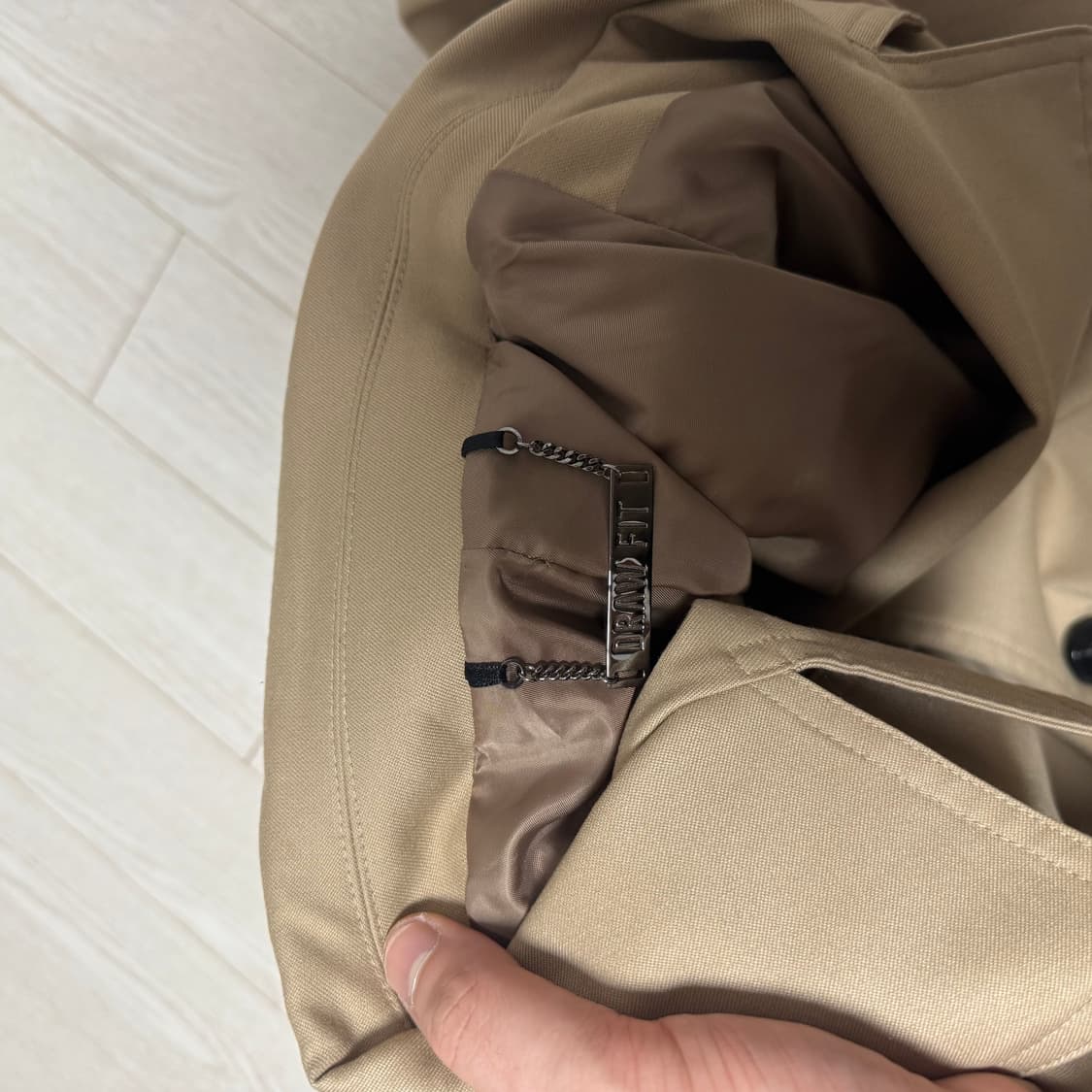 (XL) 드로우핏 트렌치코트 상품이미지4