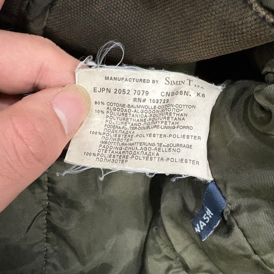 (95)엠포리오아르마니바이커자켓 상품이미지6