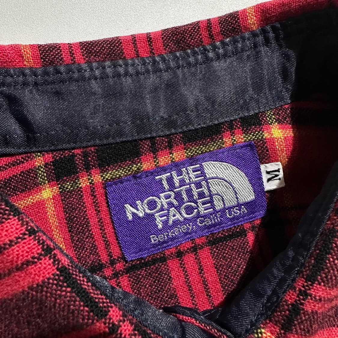 노스페이스 퍼플 라벨 울 플란넬 체크 셔츠 상품이미지3