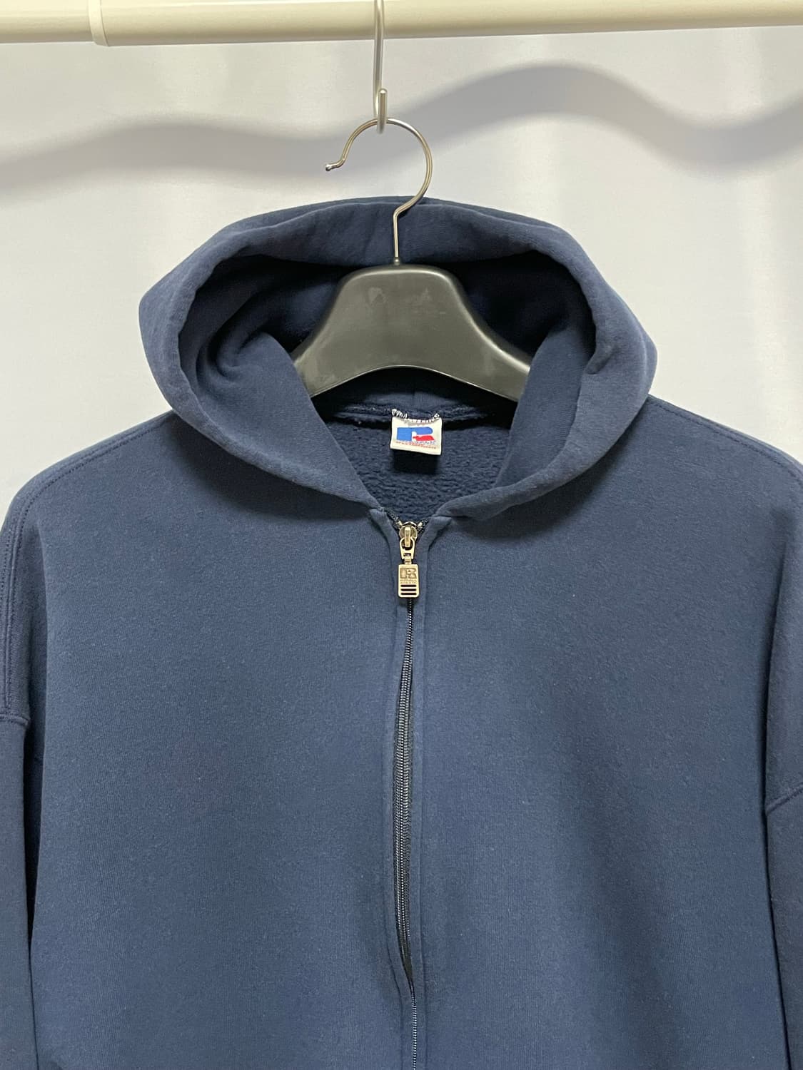 [D.O Vtg] 90s 러셀 50/50 후드 집업 네이비(XXL) 상품이미지2