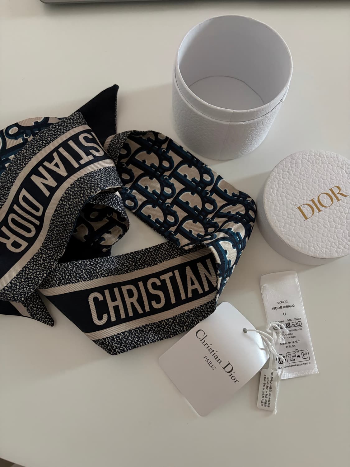 디올 오블리크 스카프 상품이미지1