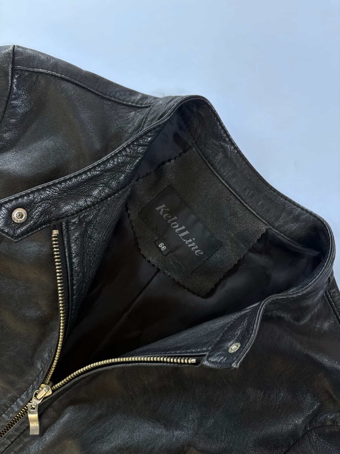 빈티지 양가죽 레더 자켓 상품이미지4