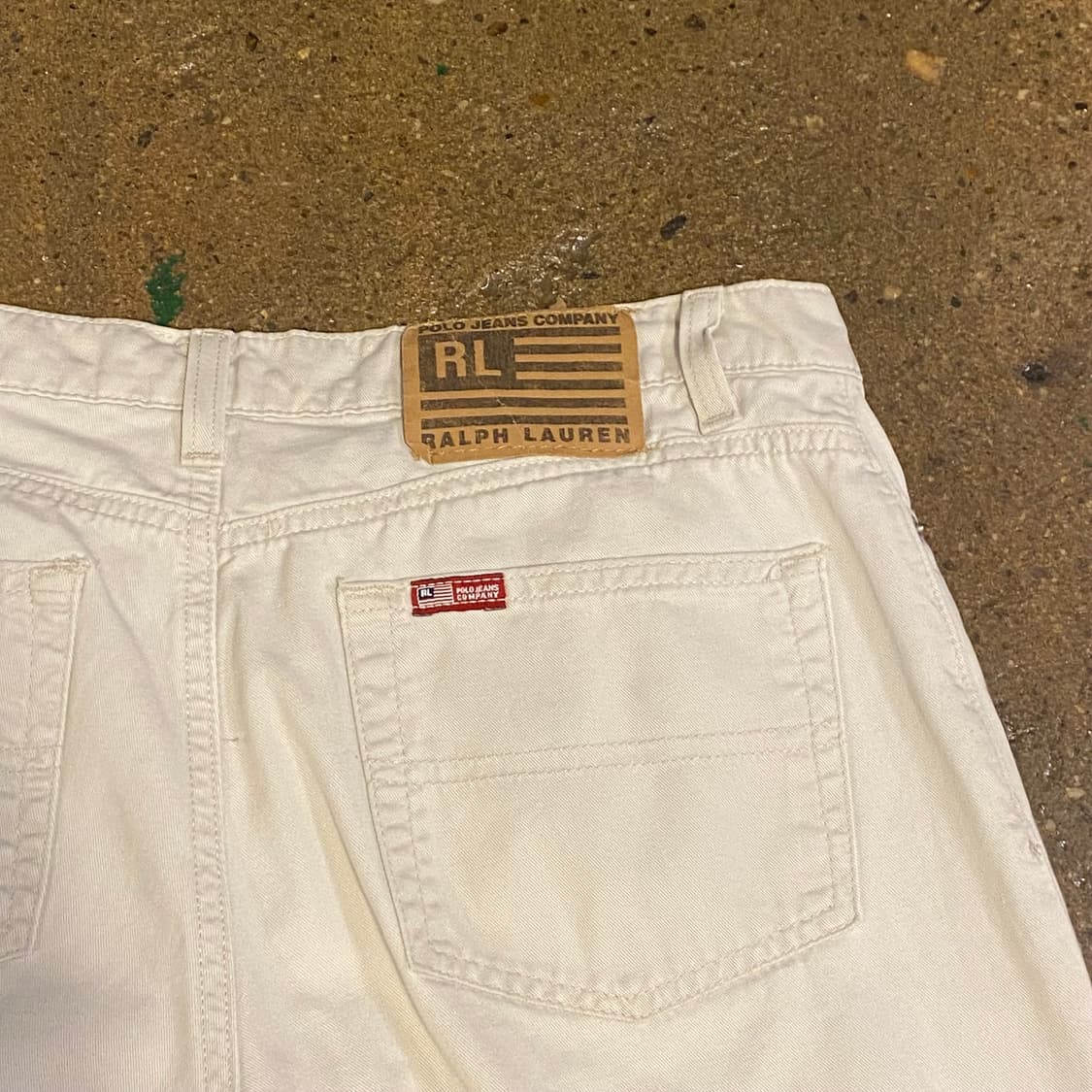 90s 미국 빈티지 폴로랄프로렌 폴로진 면바지 상품이미지6