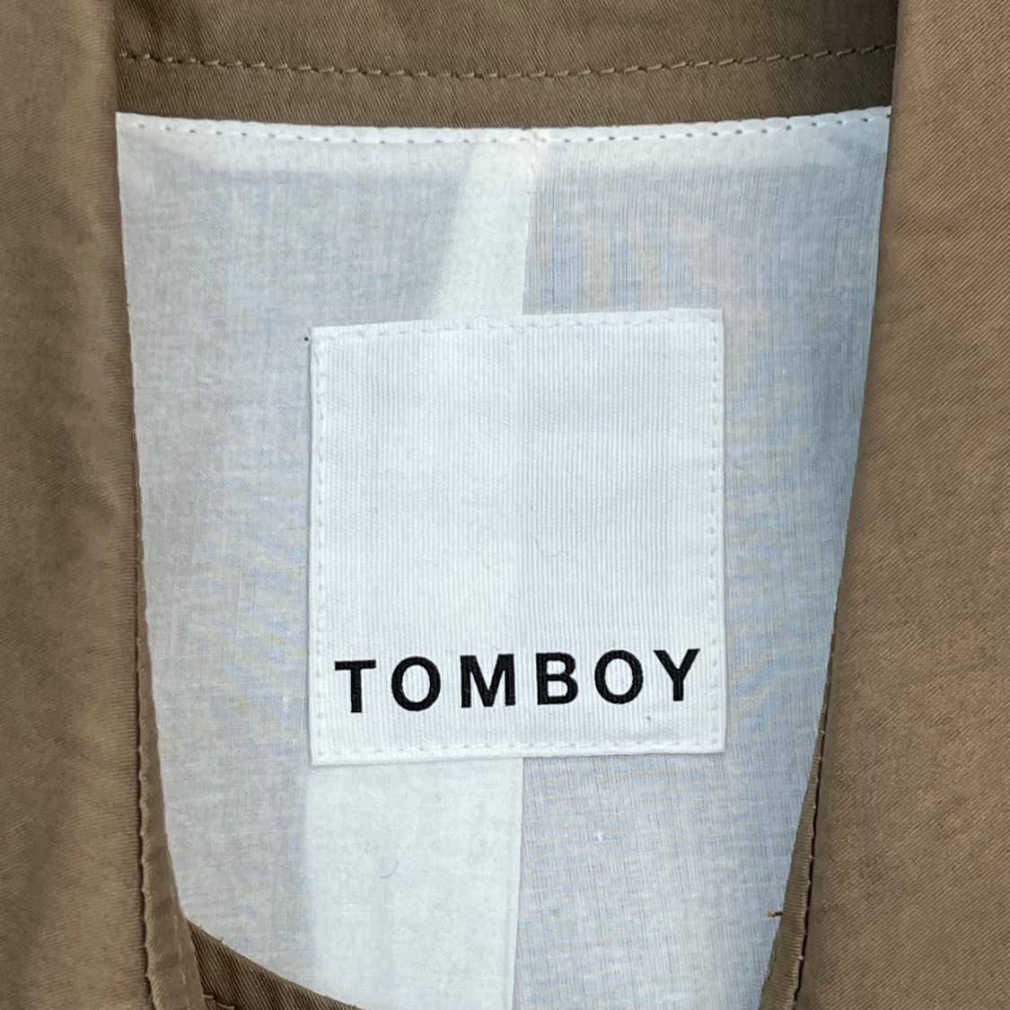 스튜디오톰보이 여성 벨티드 트렌치코트 (85-92-160) 상품이미지3