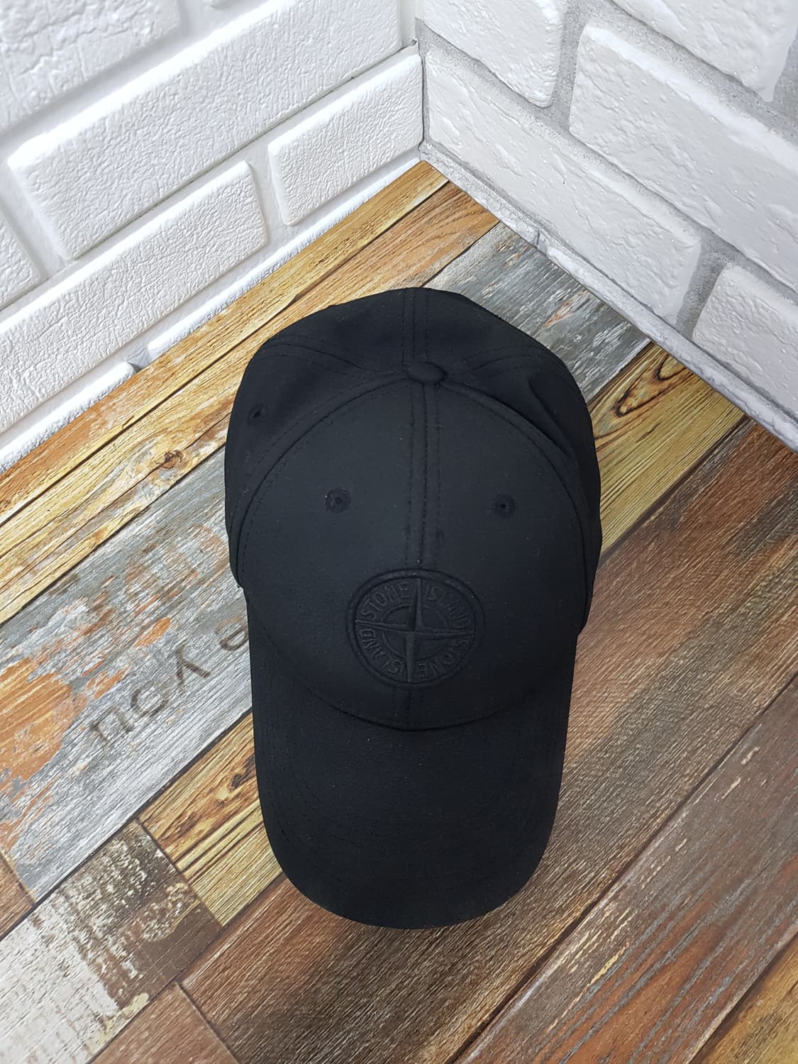 [L/정품] 스톤아일랜드 볼캡 블랙 상품이미지2