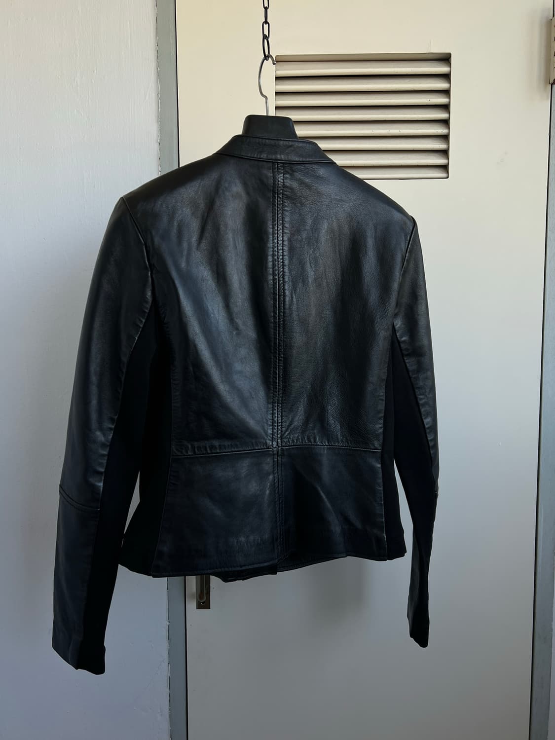 Zip-up leather jacket 상품이미지6