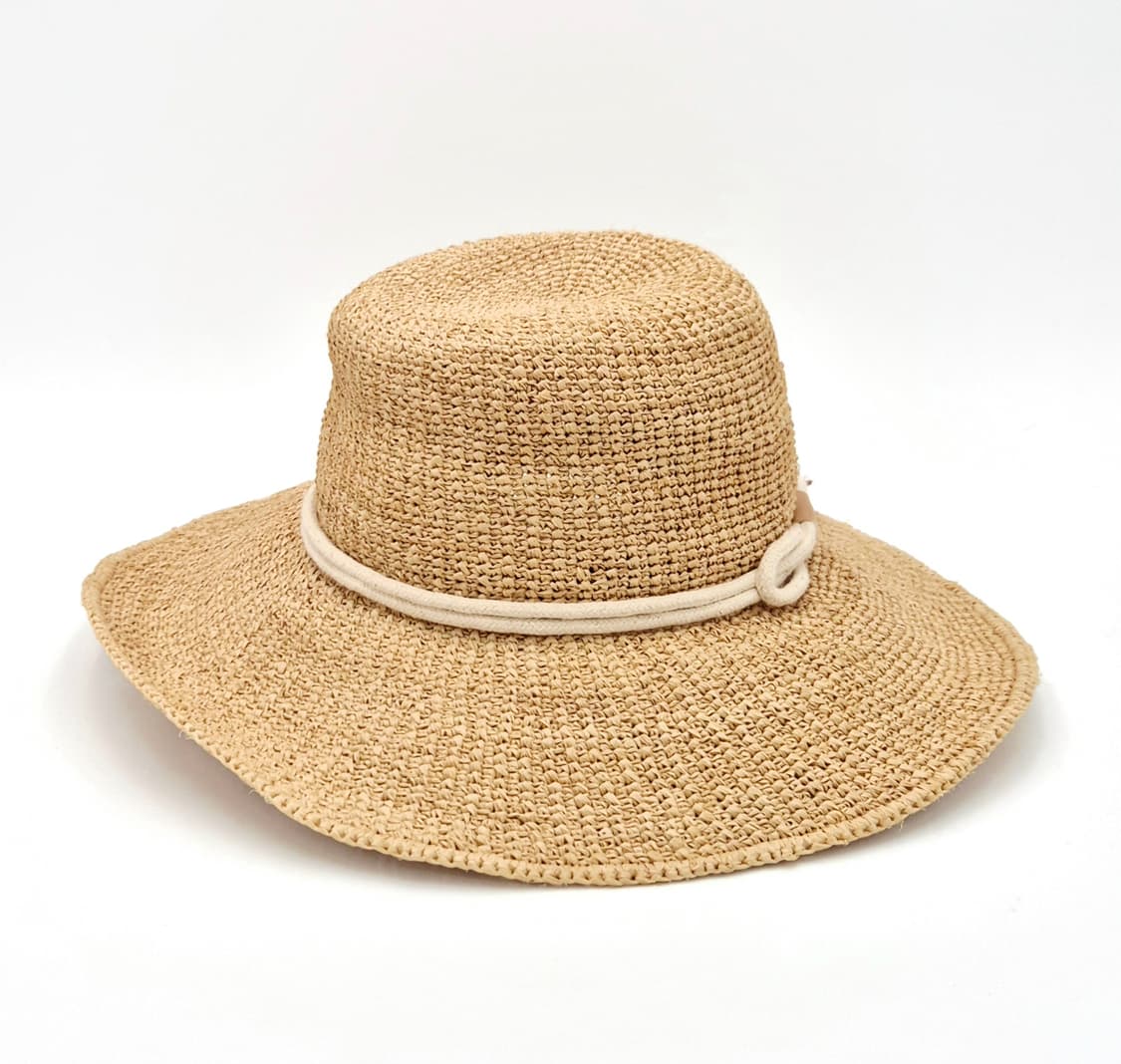 헬렌카민스키 라피아 내추럴 브림햇 모자 상품이미지2