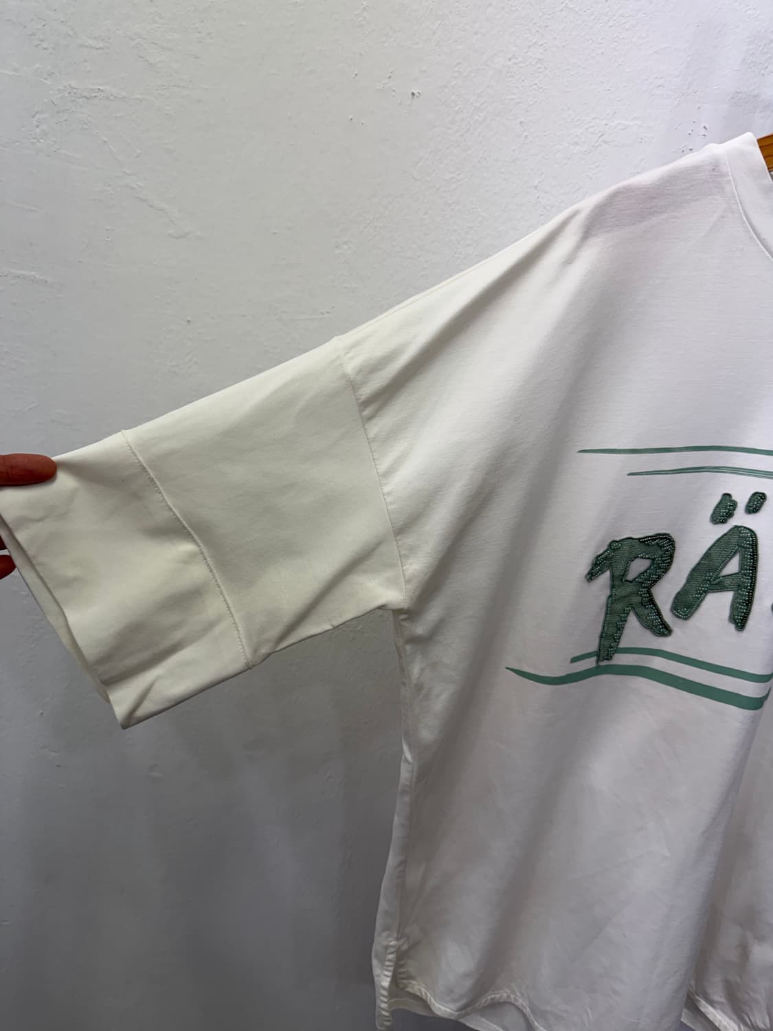 정품) 래트바이티 한섬 오버핏 반팔티 82F 상품이미지3