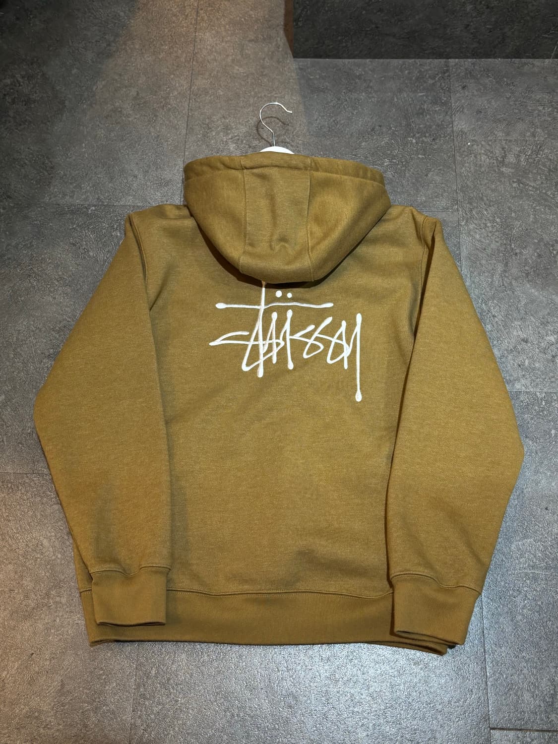 스투시 자수 후드티 티셔츠 XL사이즈 상품이미지3