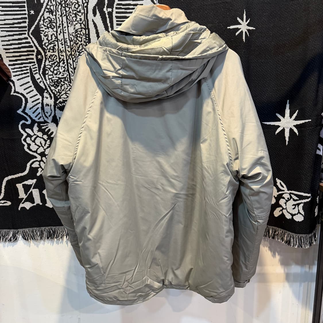 그루브라임 밀리터리 후드 파카 세이지 그린 상품이미지5