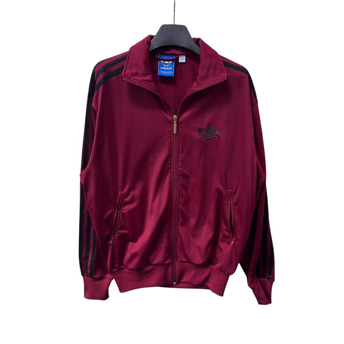 아디다스 버건디 파이어버드 트랙탑 져지 상품이미지2