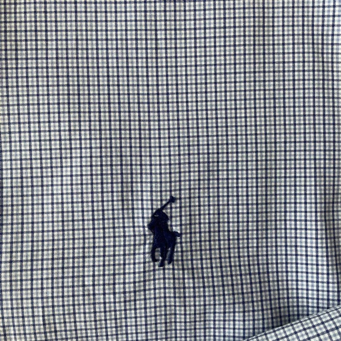 S 폴로 커스텀핏 깅엄체크 셔츠 상품이미지3