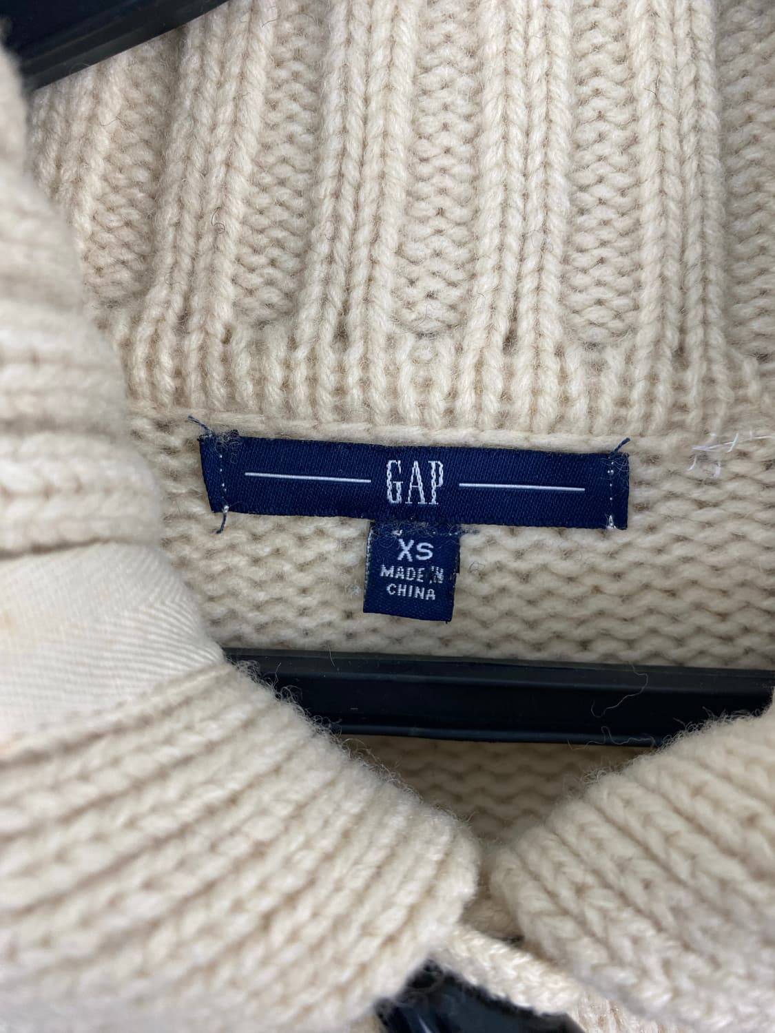갭 GAP 니트 더플코트 떡볶이코트 XS 상품이미지3