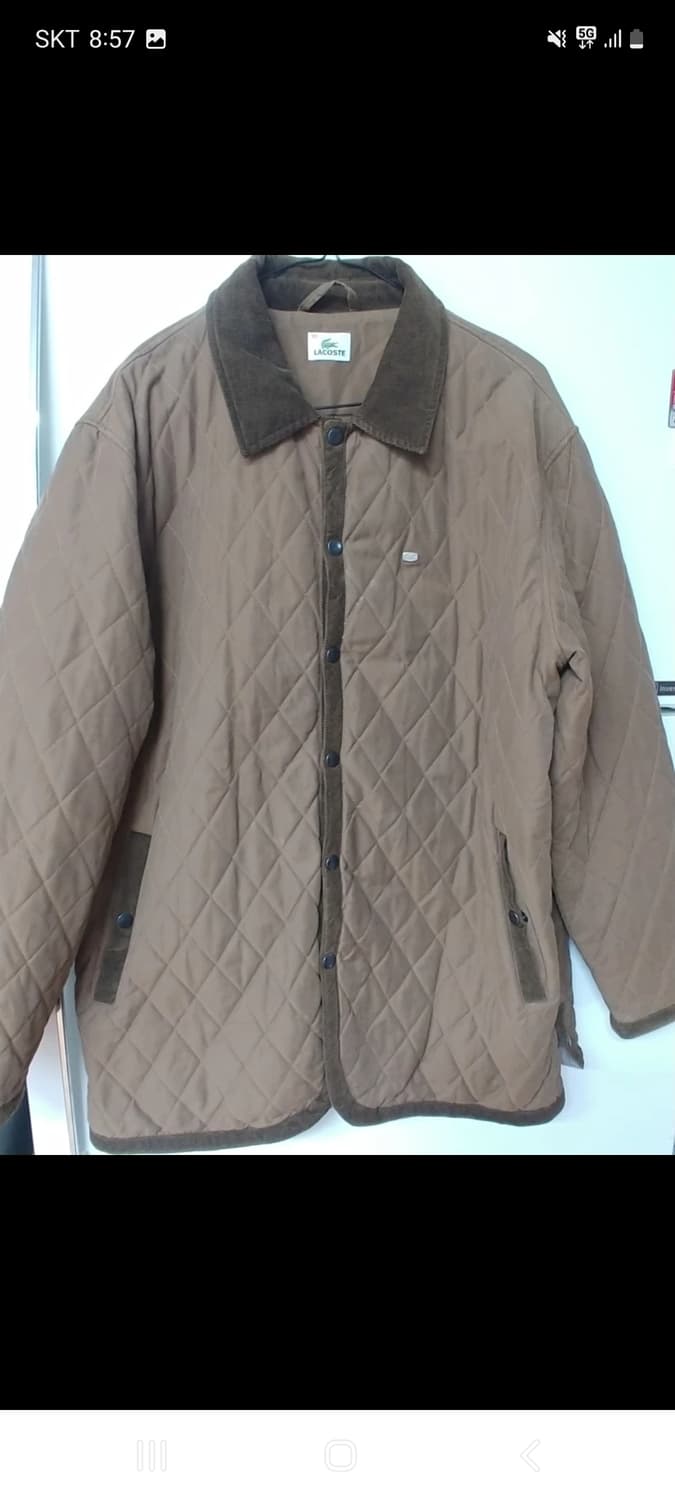 라코스테 105사이즈 퀄팅자켓 상품이미지1