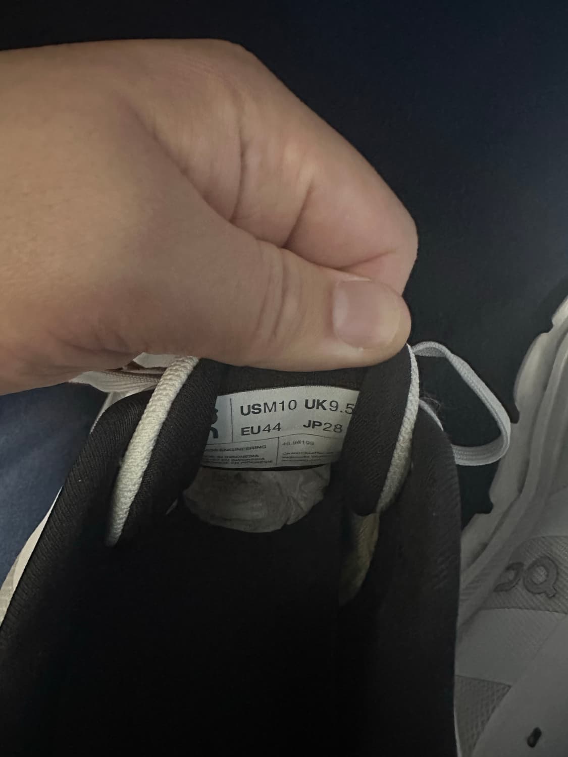 온러닝 클라우드러너 (언다이드 화이트/플레임) 280mm 상품이미지8