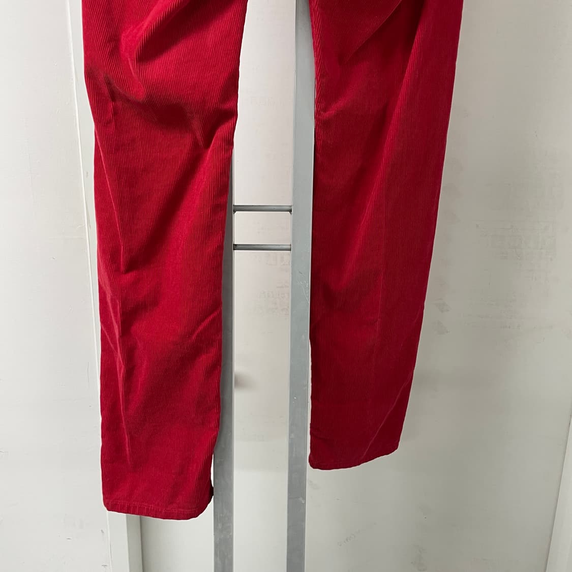 AMI 아미 코듀로이 팬츠 레드 M 상품이미지3