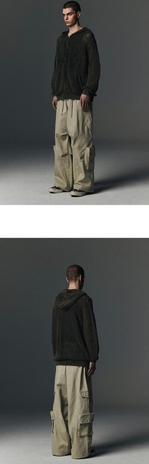 낫포너드 후드 집업 M 상품이미지5