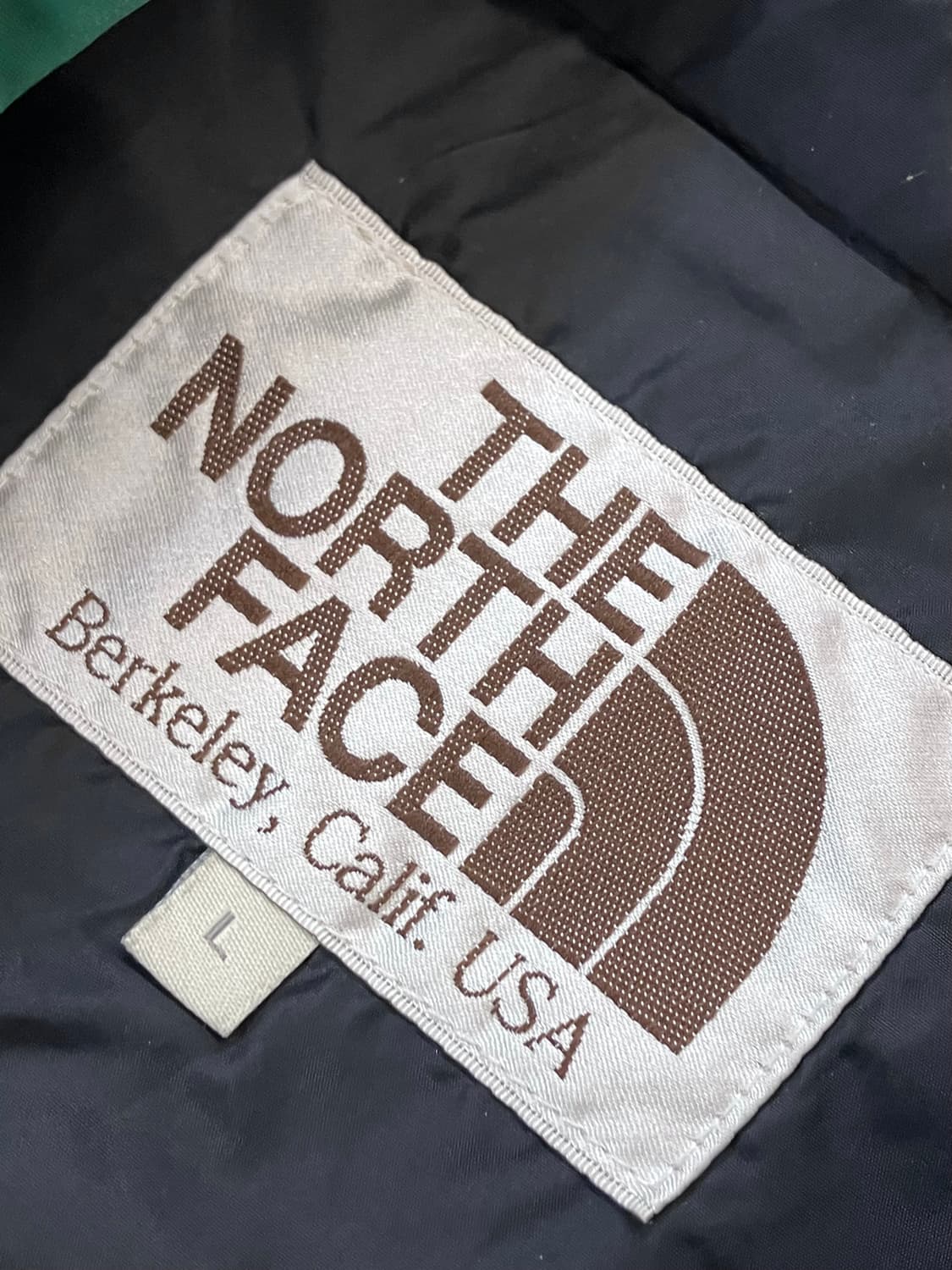 노스페이스 바람막이 점퍼 그린 L #csz4108 상품이미지5