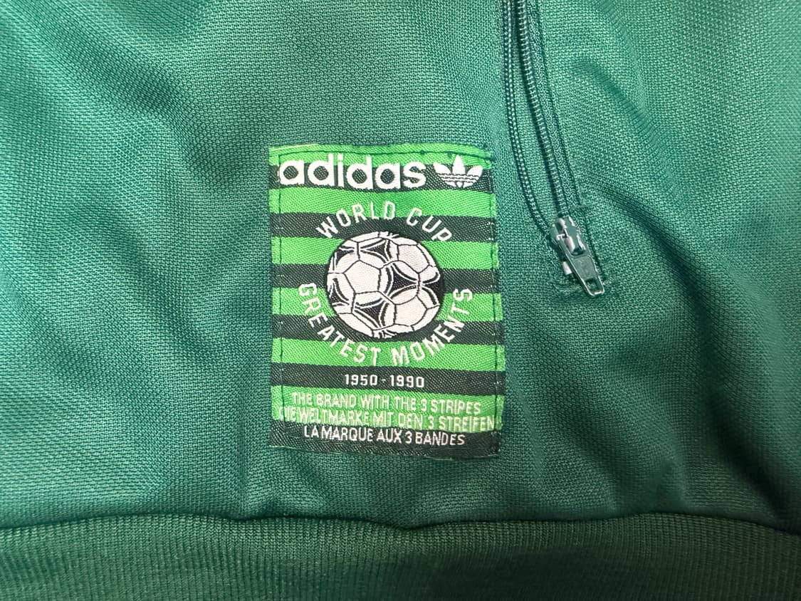 [M] 아디다스 00‘s 브라질 그린 옐로우 트랙탑 져지 상품이미지4