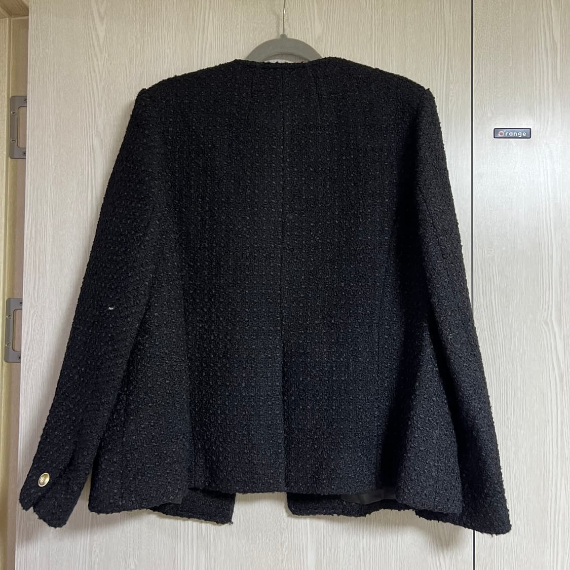 리리앤코 논카라 트위드자켓  상품이미지5