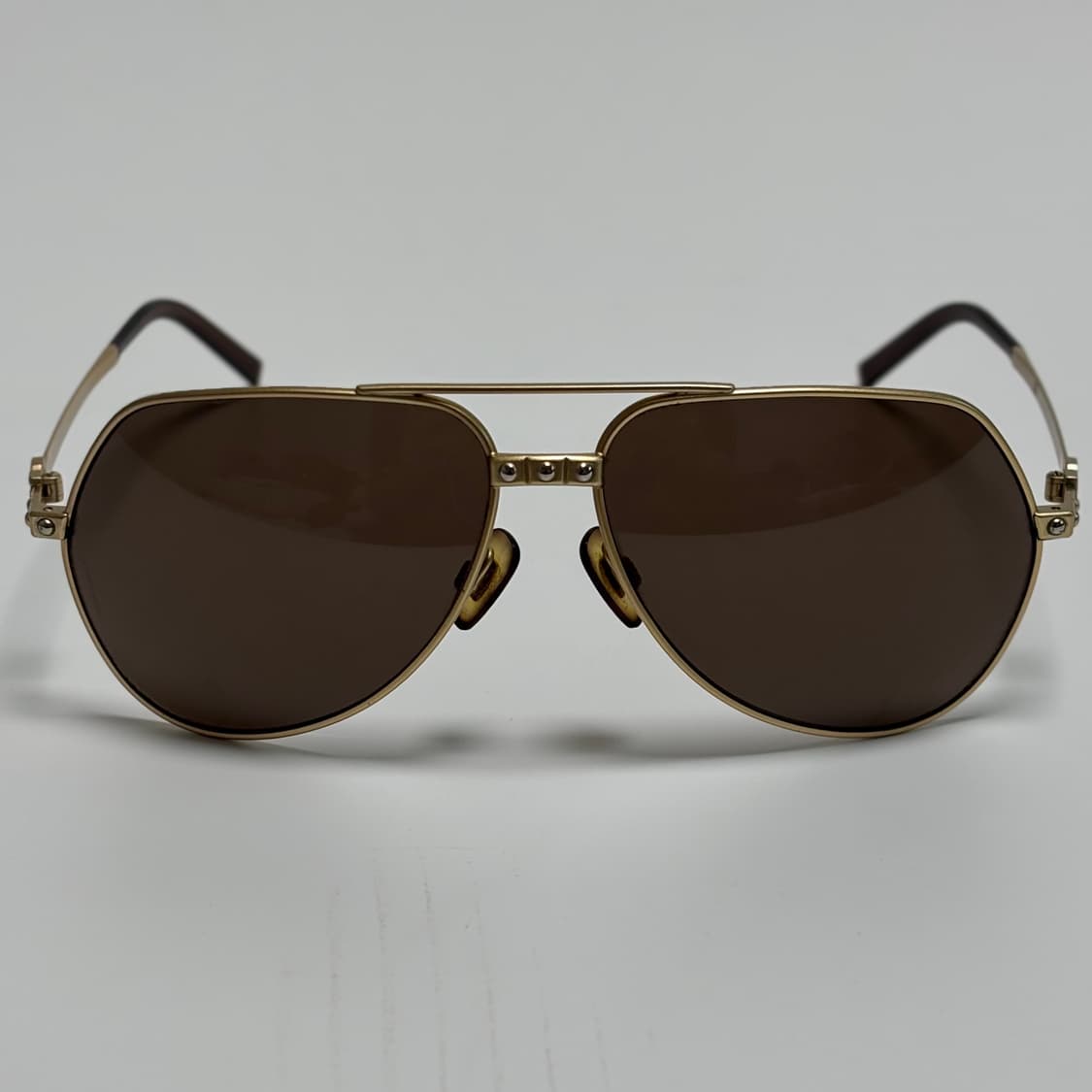 돌체앤가바나 골드 메탈 에비에이터 선글라스 (DG2001) 상품이미지4