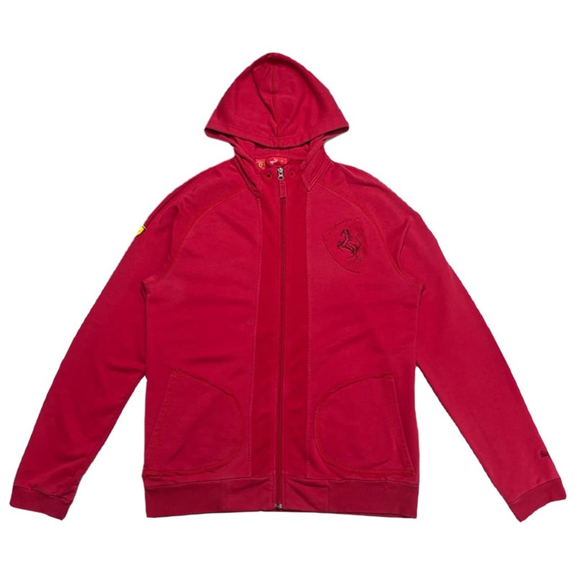 PUMA 스쿠데리아 페라리 후드집업 레드 2XL 상품이미지1