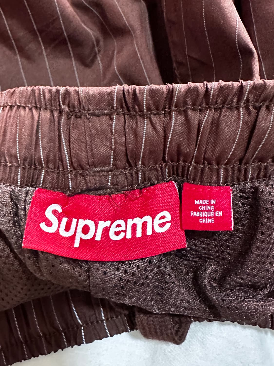 Supreme Reflective Pinstripe Track Pant 상품이미지9